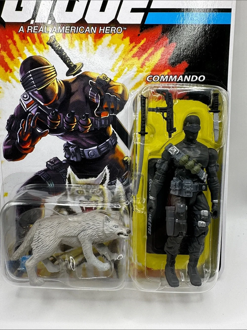 GI Joe 25th Commando Snake Eyes 3.75